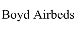 BOYD AIRBEDS trademark