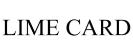 LIME CARD trademark