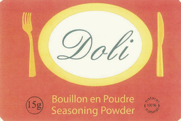 DOLI BOUILLON EN POUDRE SEASONING POWDER 15G NATUREL 100% NATURAL trademark