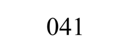 041 trademark