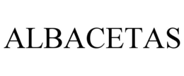 ALBACETAS trademark