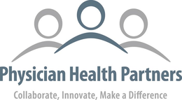 PHYSICIAN HEALTH PARTNERS COLLABORATE, INNOVATE, MAKE A DIFFERENCE trademark