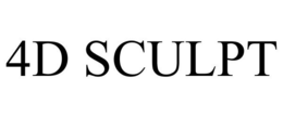 4D SCULPT trademark