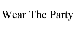 WEAR THE PARTY trademark