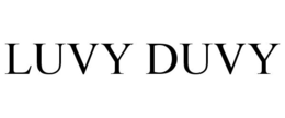 LUVY DUVY trademark