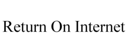 RETURN ON INTERNET trademark