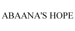ABAANA'S HOPE trademark