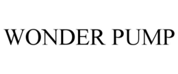WONDER PUMP trademark