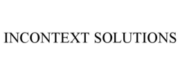INCONTEXT SOLUTIONS trademark