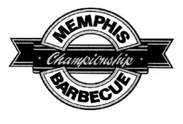 MEMPHIS CHAMPIONSHIP BARBECUE trademark