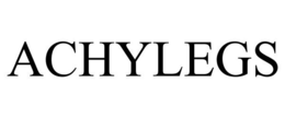 ACHYLEGS trademark
