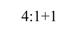 4:1+1 trademark