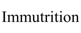 IMMUTRITION trademark