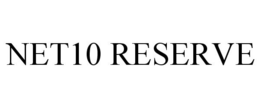 NET10 RESERVE trademark