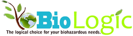 BIO LOGIC THE LOGICAL CHOICE FOR YOUR BIO-HAZARDOUS NEEDS. trademark