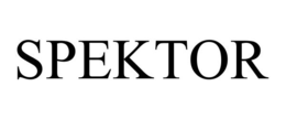 SPEKTOR trademark