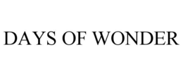 DAYS OF WONDER trademark