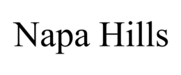 NAPA HILLS trademark