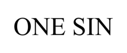 ONE SIN trademark