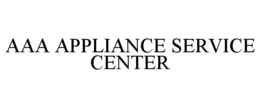 AAA APPLIANCE SERVICE CENTER trademark