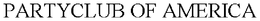 PARTYCLUB OF AMERICA trademark