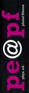 PE@PF PHYS. ED PLANET FITNESS trademark