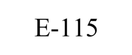 E-115 trademark