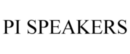 PI SPEAKERS trademark