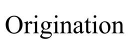 ORIGINATION trademark