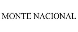 MONTE NACIONAL trademark