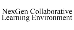NEXGEN COLLABORATIVE LEARNING ENVIRONMENT trademark
