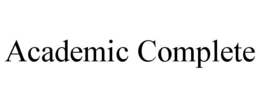 ACADEMIC COMPLETE trademark