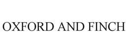 OXFORD AND FINCH trademark