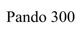 PANDO 300 trademark