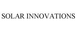 SOLAR INNOVATIONS trademark