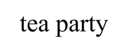 TEA PARTY trademark