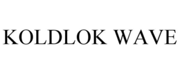 KOLDLOK WAVE trademark