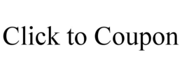 CLICK TO COUPON trademark