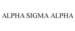 ALPHA SIGMA ALPHA trademark
