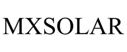 MXSOLAR trademark