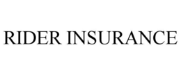 RIDER INSURANCE trademark