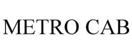 METRO CAB trademark