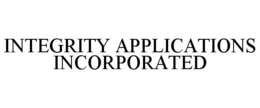 INTEGRITY APPLICATIONS INCORPORATED trademark