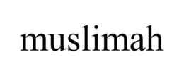 MUSLIMAH trademark