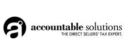 A ACCOUNTABLE SOLUTIONS THE DIRECT SELLERS' TAX EXPERT. trademark