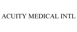 ACUITY MEDICAL INTL trademark