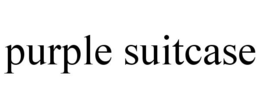 PURPLE SUITCASE trademark