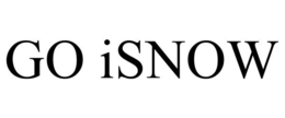 GO ISNOW trademark