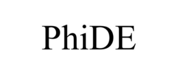 PHIDE trademark