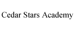 CEDAR STARS ACADEMY trademark